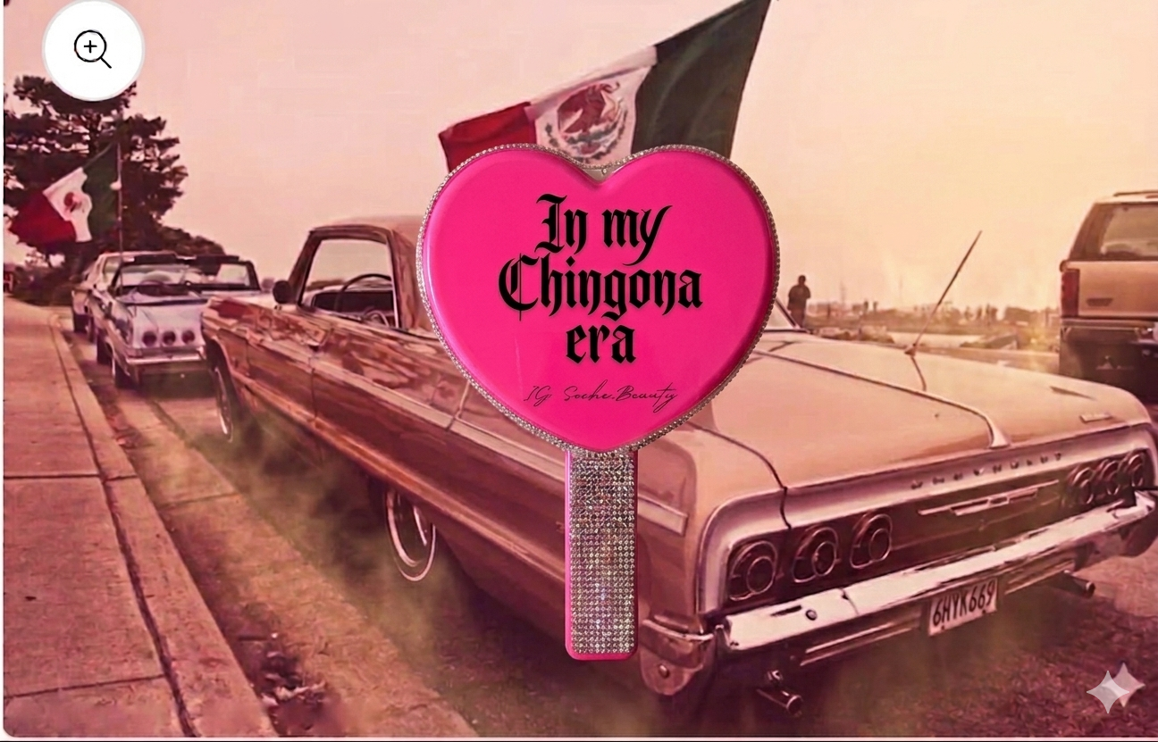 Chicana lash mirrors