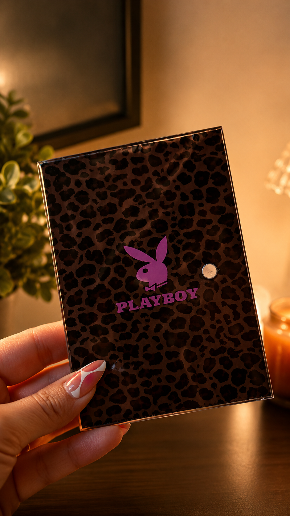 Cheetah print tile