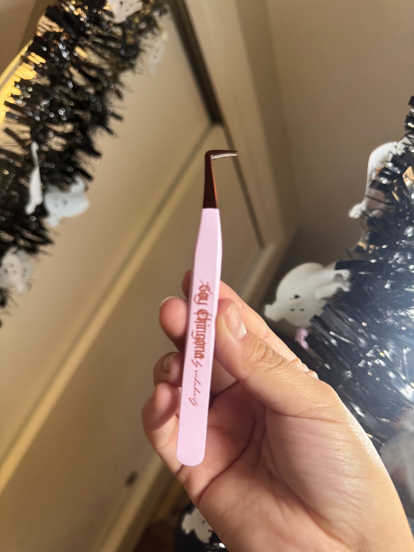 Soy chingona tweezer fiber tip