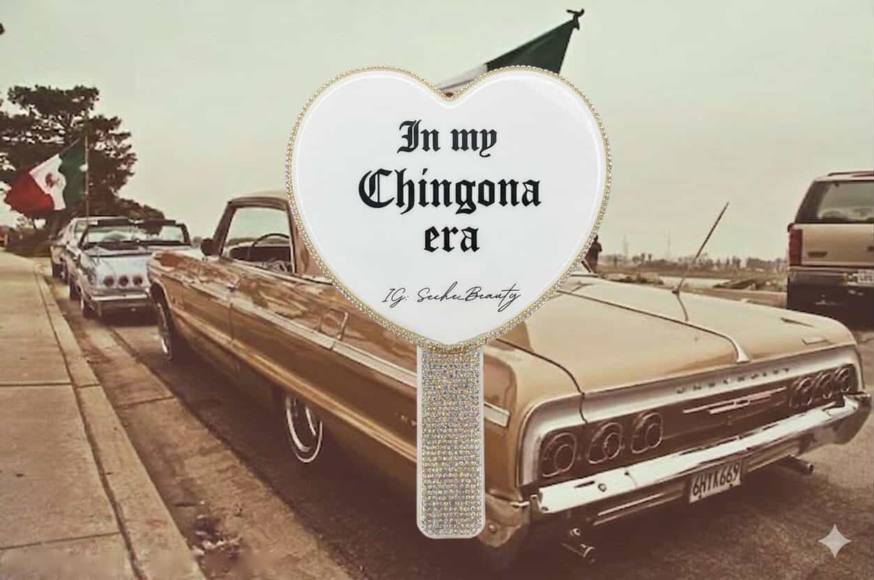 Chicana lash mirrors