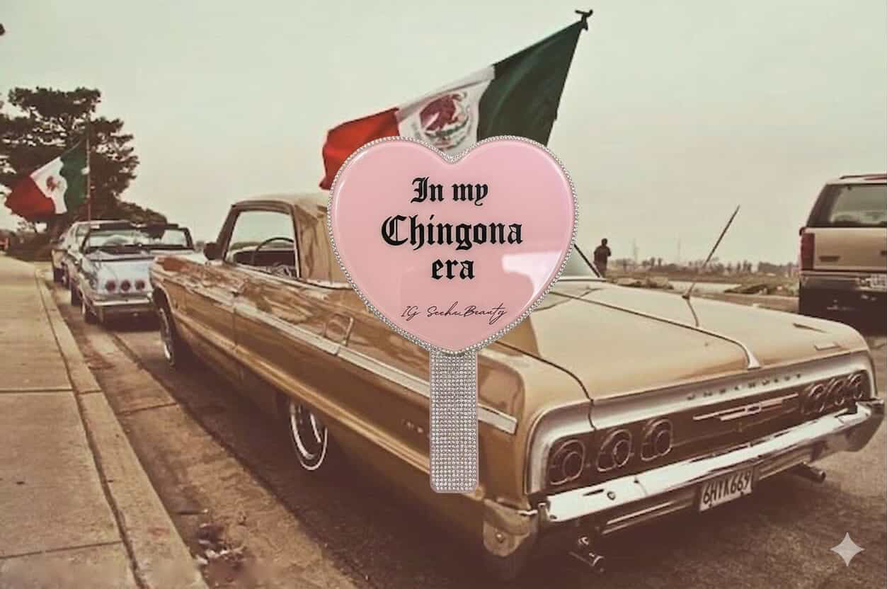 Chicana lash mirrors