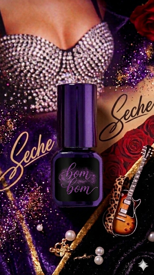 Bom bom lash adhesive purple