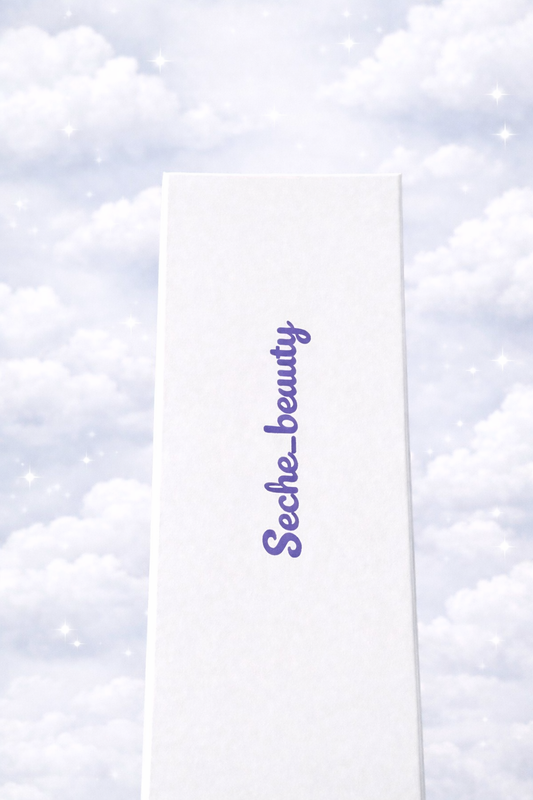 Hellokitty duo tweezer and mirror purple chrome